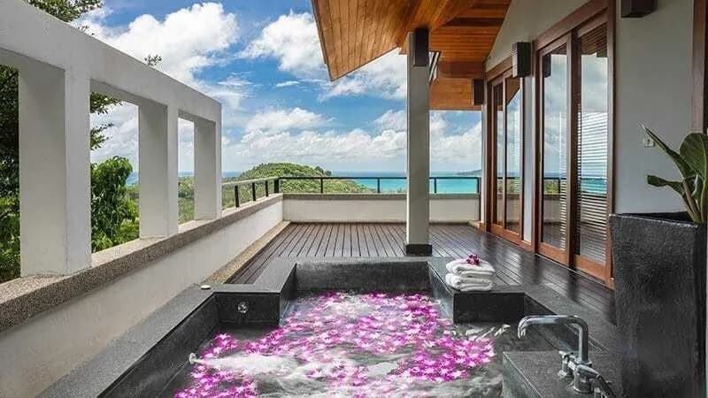 Grande villa de luxe vue mer 5 chambres avec piscine privée à louer à Surin Beach — Miniature 11
