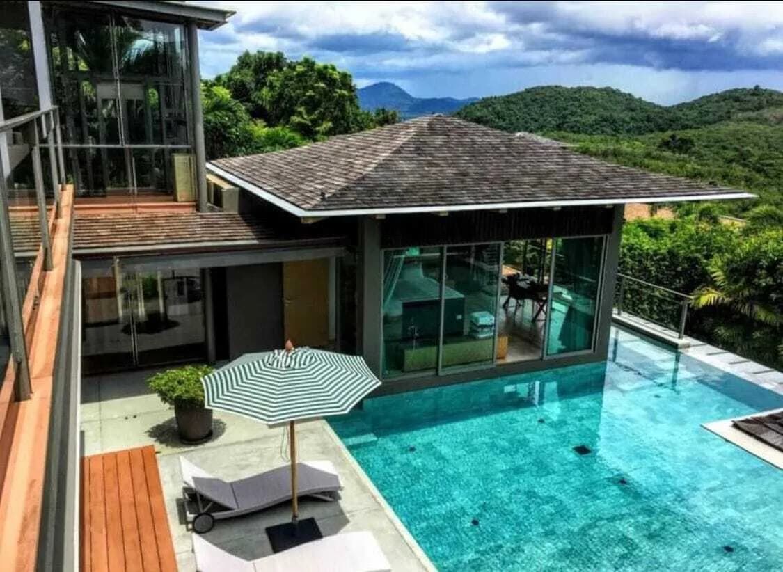 Villa avec piscine privée 4 chambres vue mer — Miniature 15