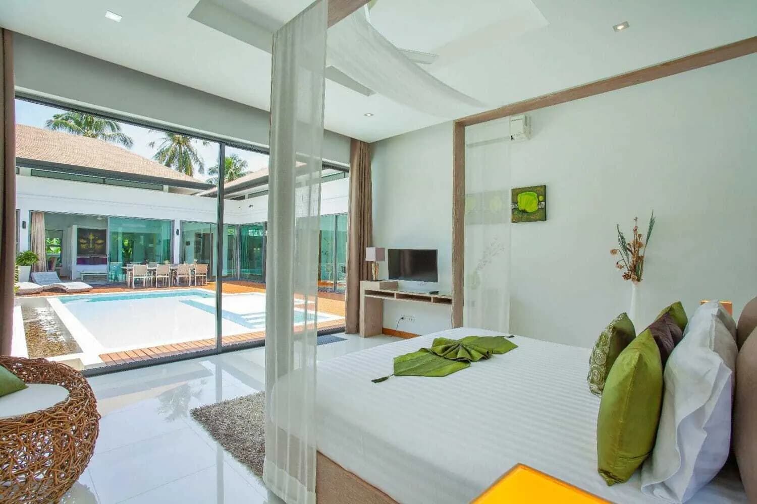 Villa moderne avec piscine 3 chambres à louer à Rawai — Miniature 13