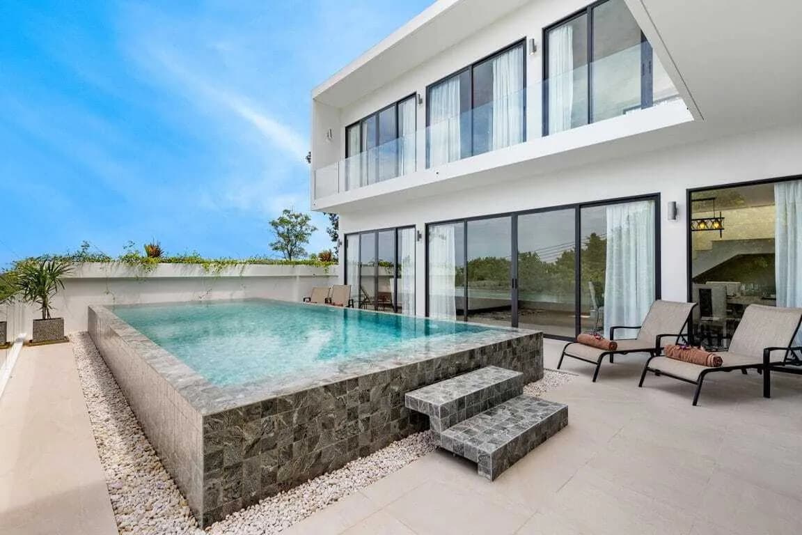 Villa vue mer 4 chambres avec piscine privée à vendre — Miniature 17