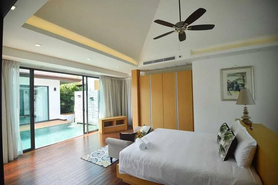 Villa de luxe avec piscine privée 3 chambres à louer à Pasak, Cherng Talay, Phuket — Miniature 11