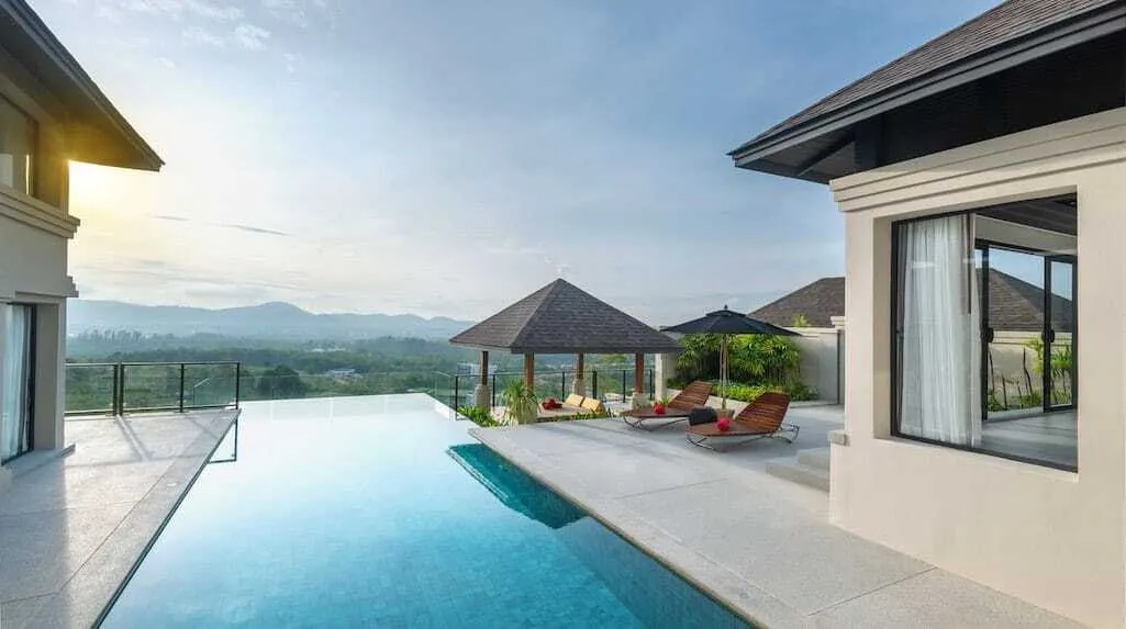 Villa avec vue montagne dans un paradis tropical à Layan — Miniature 3