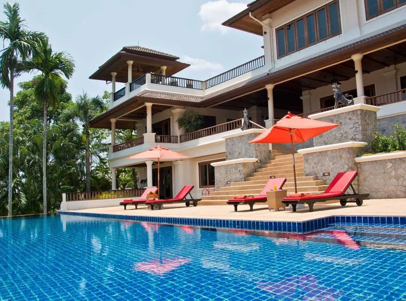 Villa privée avec piscine 6 chambres à louer à Choeng Thale — Miniature 2