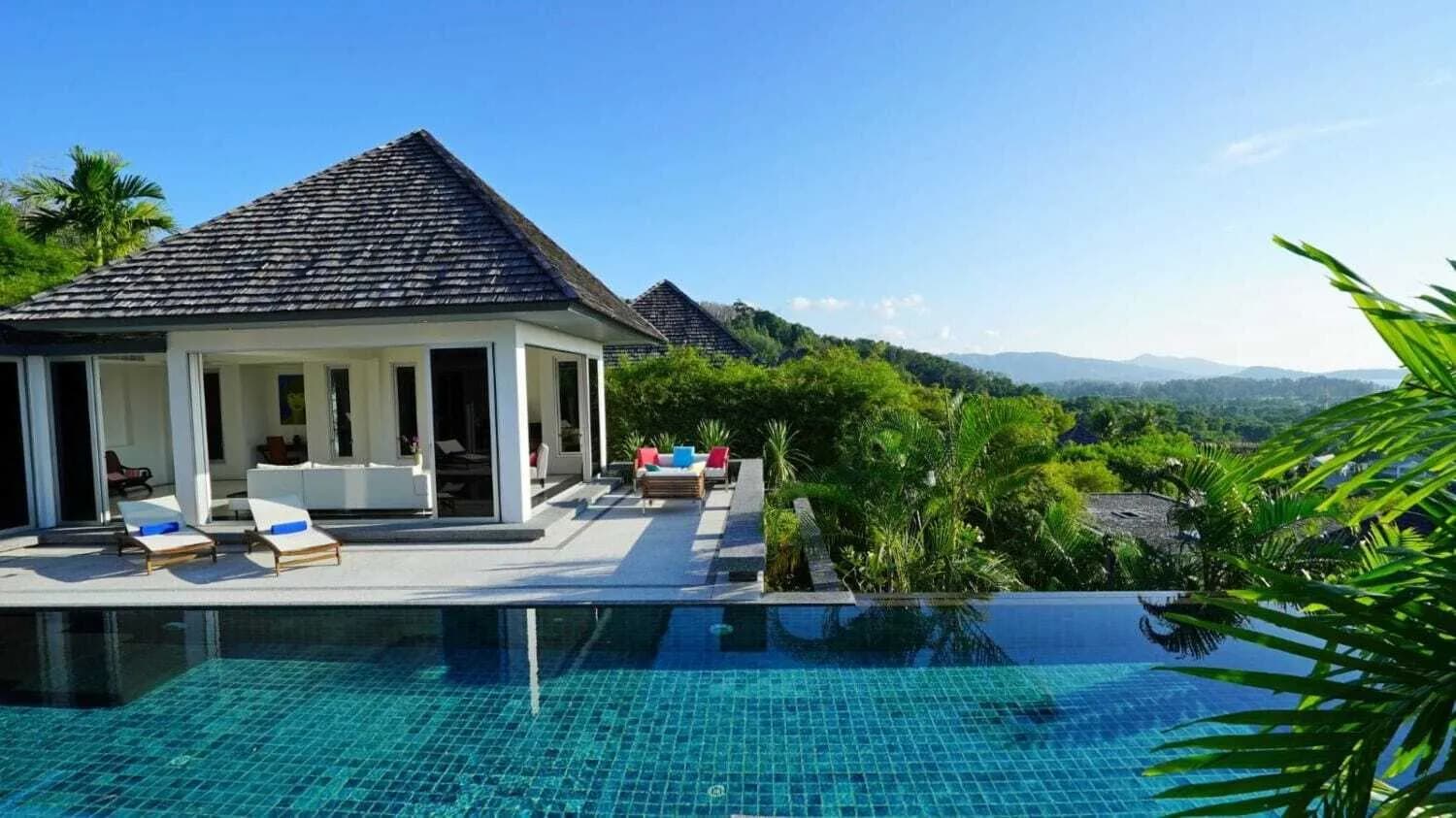 Villa de luxe avec piscine privée 4 chambres à louer à Layan — Miniature 17
