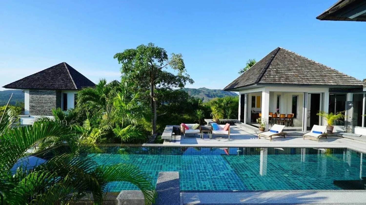 Villa de luxe avec piscine privée 4 chambres à vendre dans le secteur de Laguna — Miniature 19