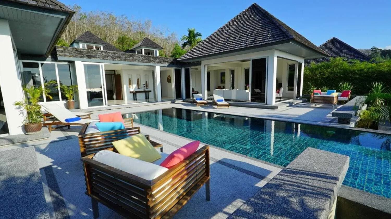 Villa de luxe avec piscine privée 4 chambres à vendre dans le secteur de Laguna — Miniature 21