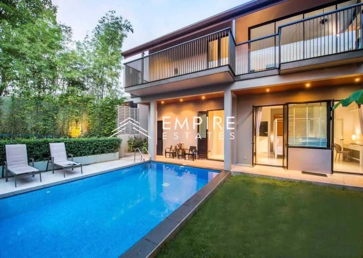 Belle villa 3 chambres avec piscine privée à louer à Bang Tao — Photo 1
