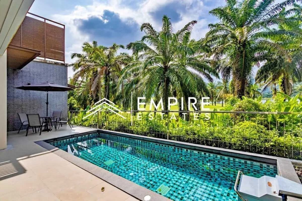 Villa 4 chambres avec piscine privée et vue sur le golf à louer — Photo 1