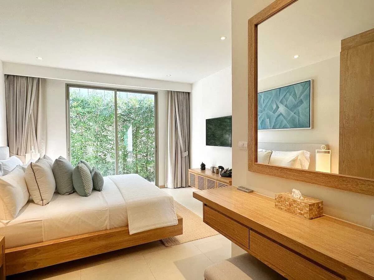 Trichada – Villa moderne avec piscine 2 chambres à louer à Choeng Thale — Miniature 8