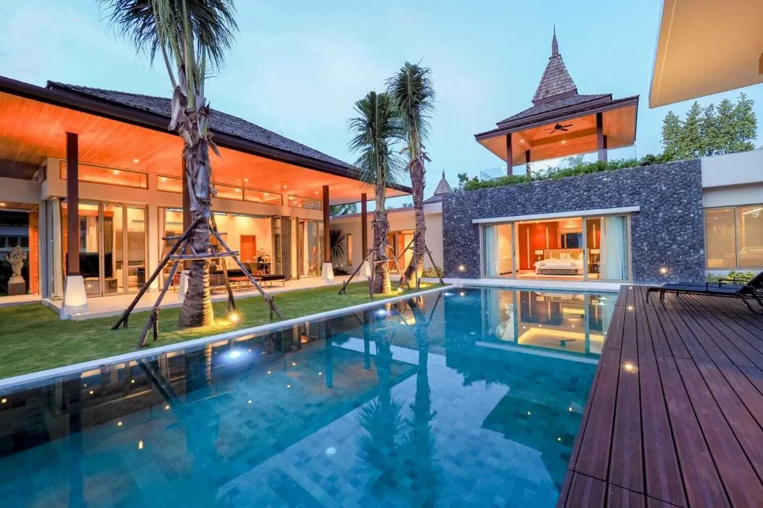 Botanica Prestige Villa – Villa de luxe 4 chambres avec piscine à Layan – Choeng Thale, Phuket — Miniature 13