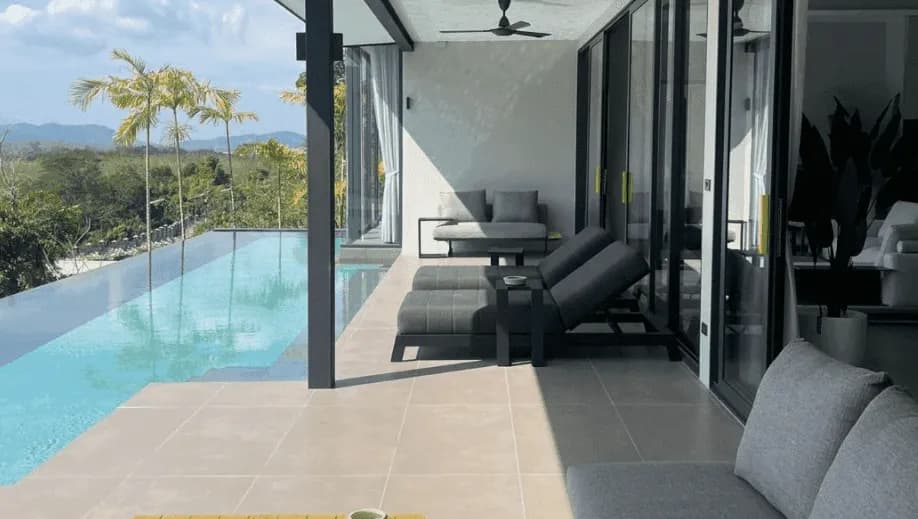 Villa privée avec piscine 4 chambres à vendre à Choeng Thale — Miniature 11