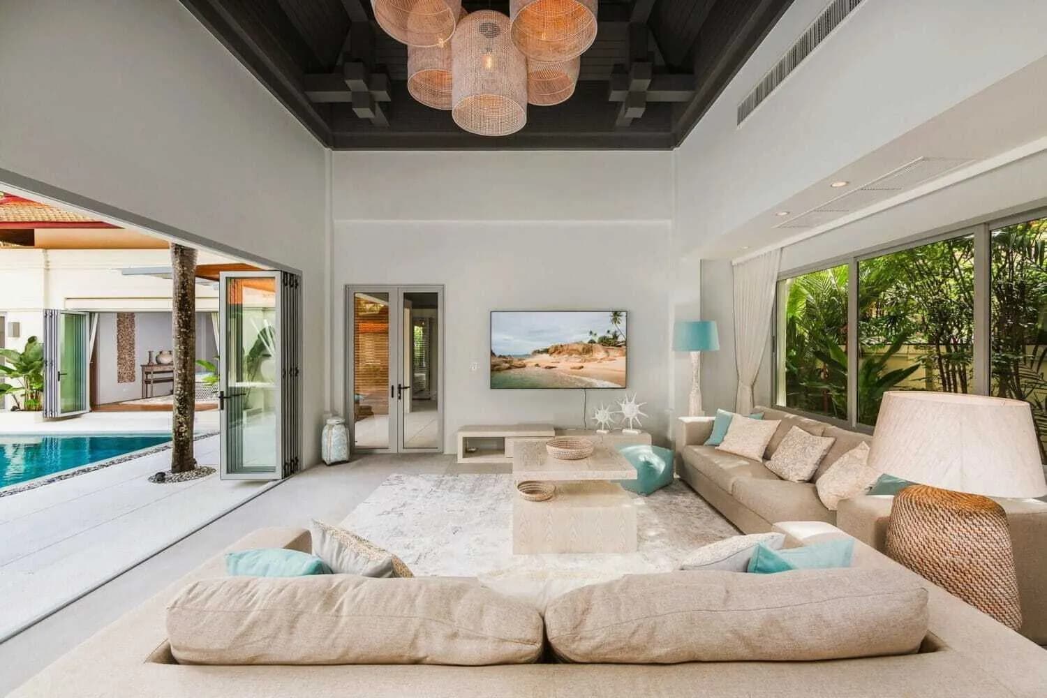 Villa privée avec piscine 5 chambres à la revente à Cherngtalay, Phuket — Miniature 14