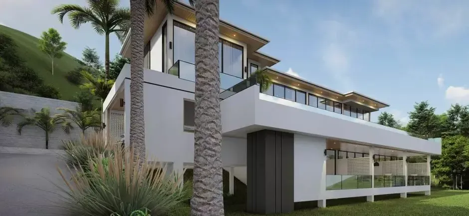 Villa moderne dominante 6 chambres à vendre à Layan, Choeng Thale — Photo 1