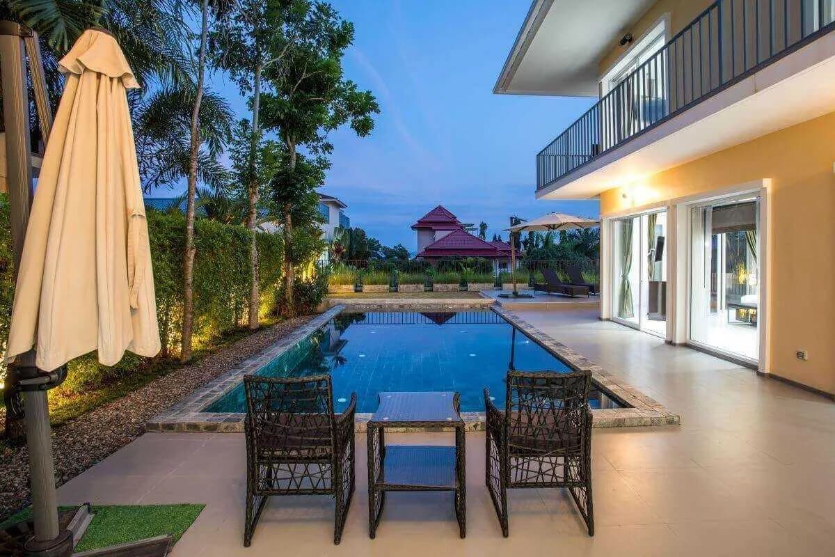 Villa vue mer 4 chambres à louer à Chalong, Phuket — Miniature 2