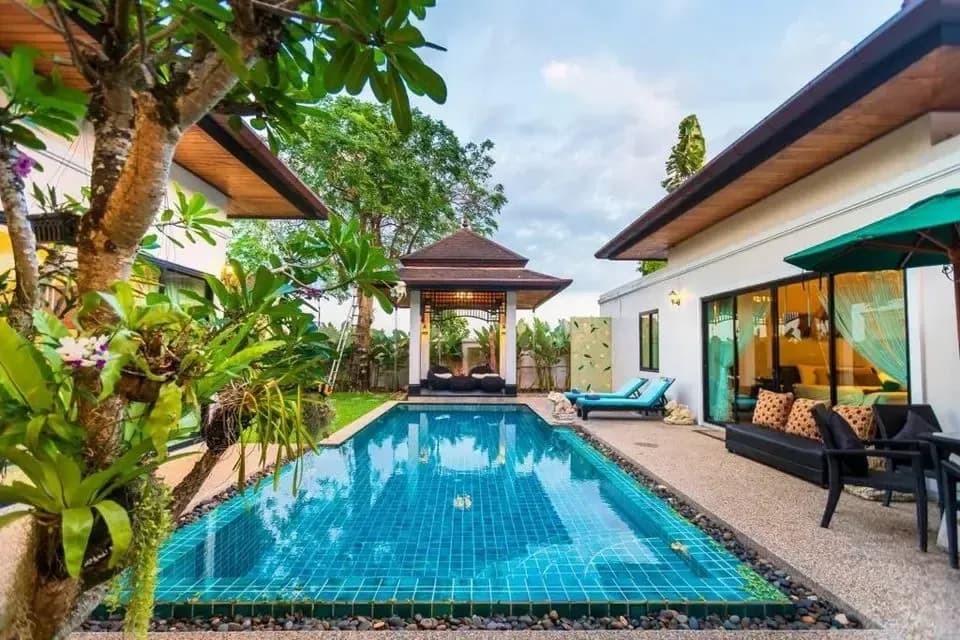 Villa 3 chambres avec piscine privée à Choeng Thale — Photo 1