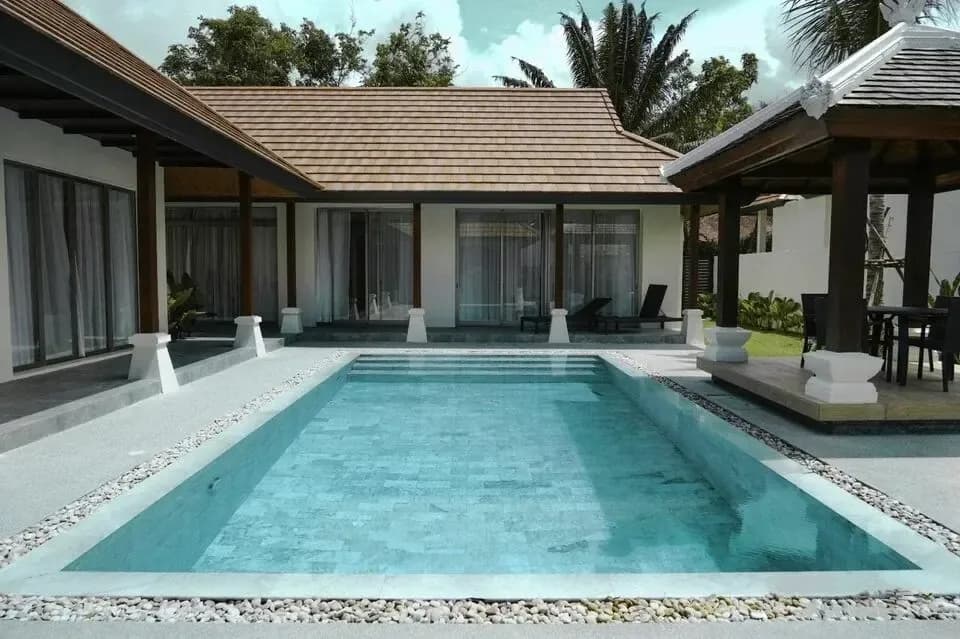 Villa 4 chambres avec piscine privée à louer à Choeng Thale — Photo 1