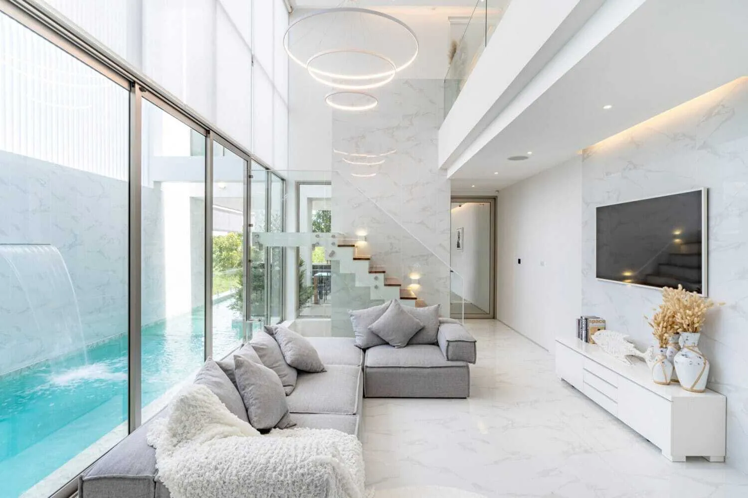 Villa de luxe avec piscine 4 chambres à vendre à Cherngtalay, Phuket — Miniature 9