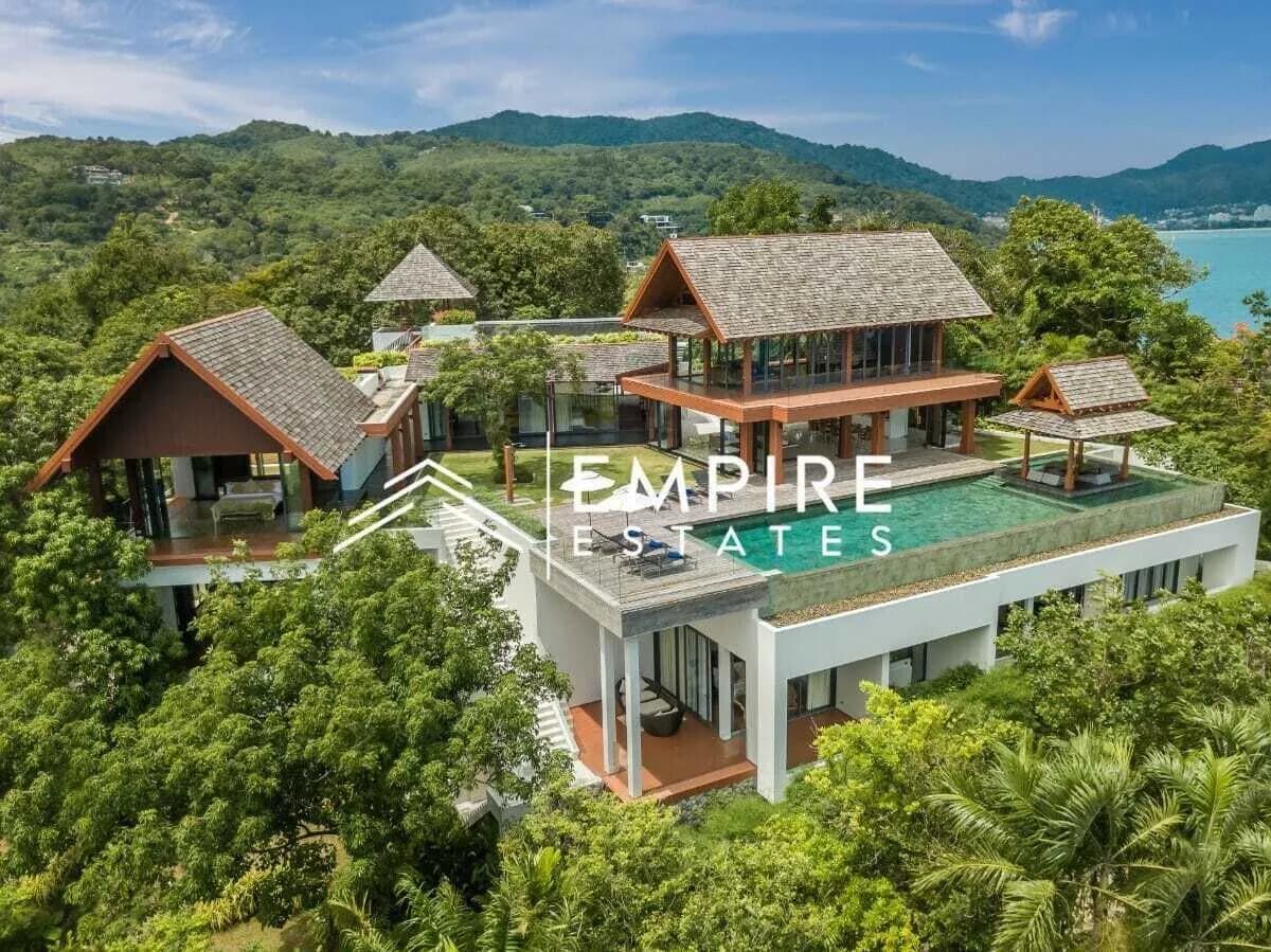 Villa en bord d'océan 5 chambres à vendre à Kamala, Phuket — Miniature 13