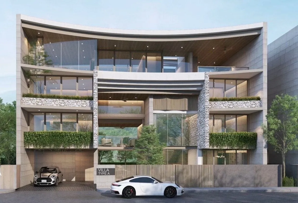 Villa de luxe moderne neuve 4 chambres à vendre à Bang Tao — Photo 1