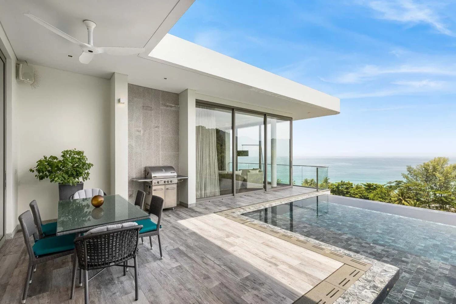 Penthouse ultra-luxe 4 chambres vue mer à Naithon Beach — Miniature 11
