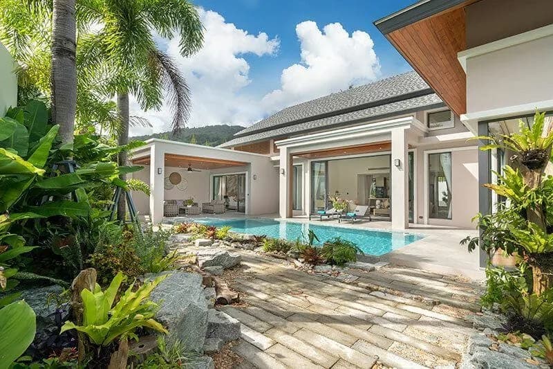Villa 3 chambres avec piscine privée à vendre à Choeng Thale, Phuket — Miniature 19