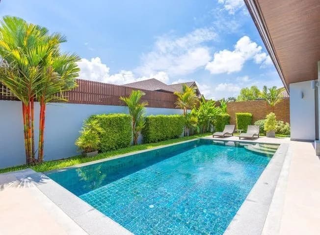 Villa privée avec piscine 3 chambres à louer – à Pasak – Choeng Thale, Phuket — Miniature 5