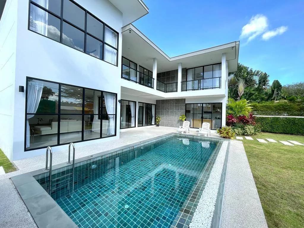 Villa moderne 4 chambres à vendre, Choeng Thale, Phuket — Miniature 17