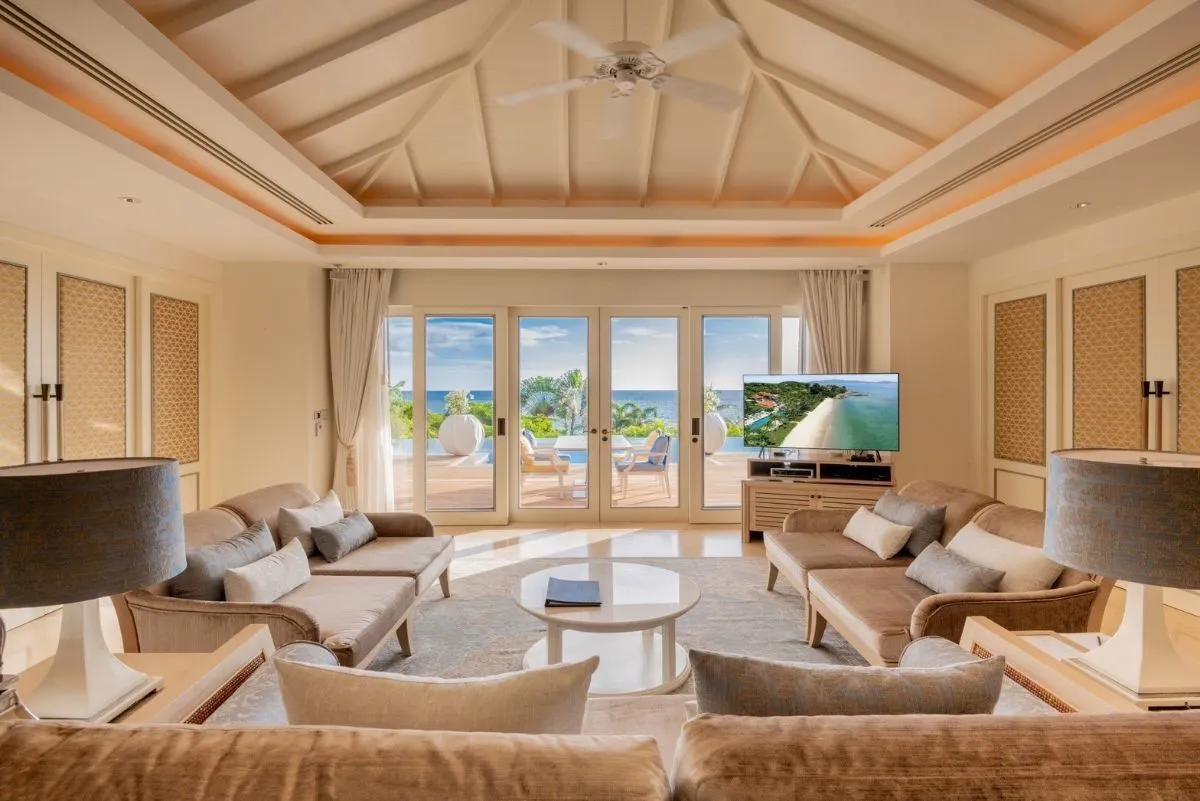 Superbe villa de luxe 3 chambres vue mer avec piscine privée à vendre à Choeng Thale, Phuket — Miniature 9