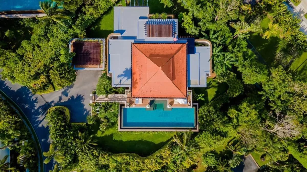 Superbe villa de luxe 3 chambres vue mer avec piscine privée à vendre à Choeng Thale, Phuket — Miniature 23
