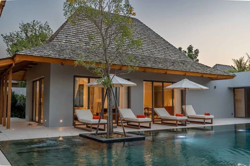 Anchan Tropicana, villa avec piscine 4 chambres à louer à Thalang, Choeng Thale, Phuket — Miniature 12
