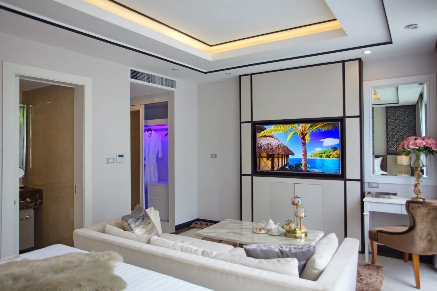 Appartement 1 chambre vue mer de 51 m² à vendre à Choeng Thale, Phuket — Photo 1