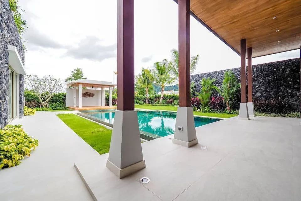 Botanica Bangtao – Villa 4 chambres avec piscine privée à louer à Choeng Thale — Miniature 16