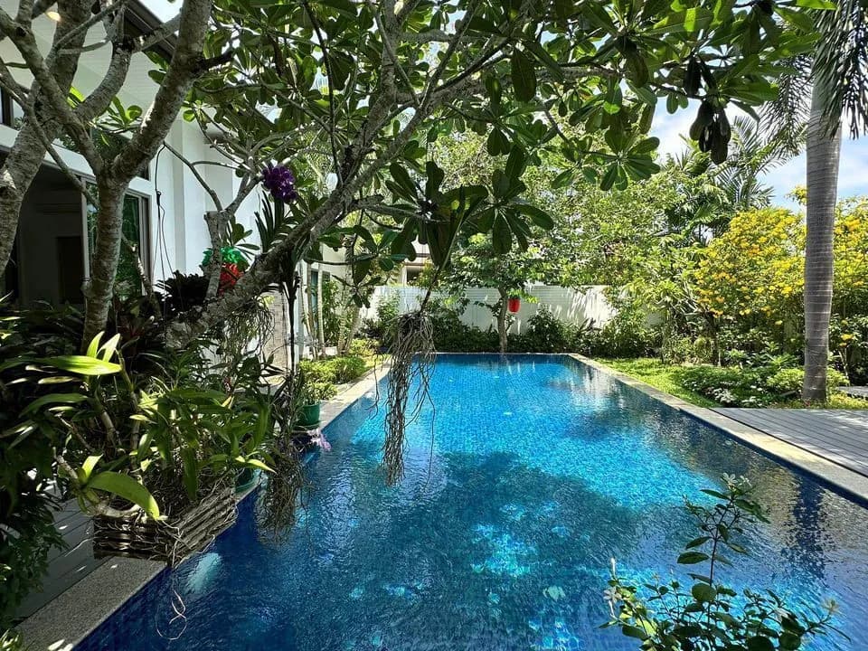 Spacieuse villa 3 chambres avec piscine privée à louer à Layan Beach — Miniature 10