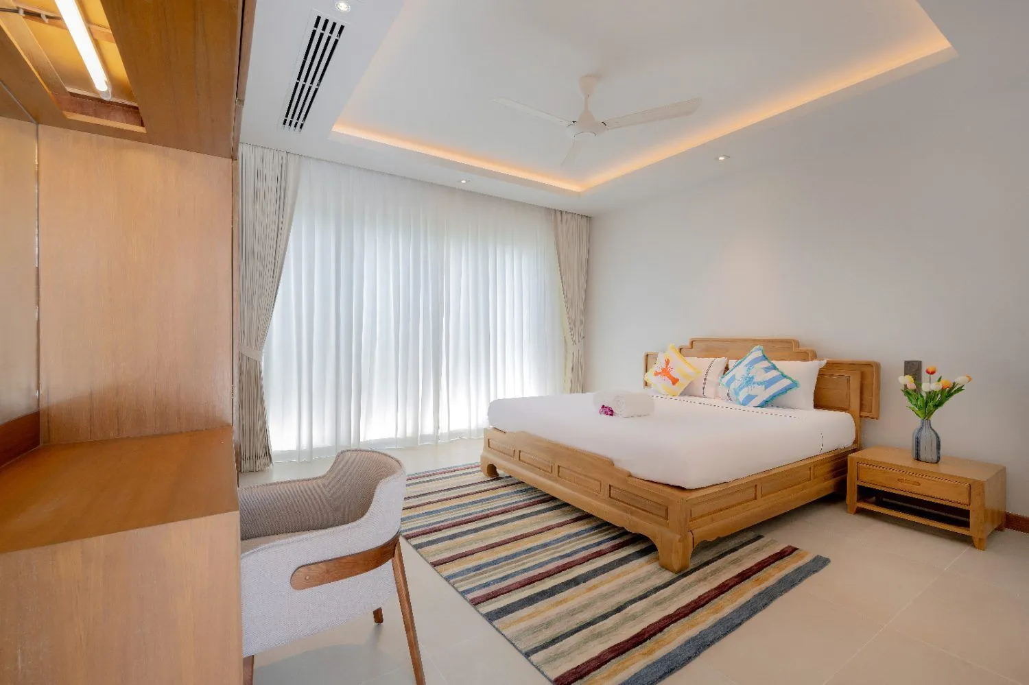 Anchan Tropicana – 4 chambres avec piscine privée à louer à Choeng Thale — Miniature 13