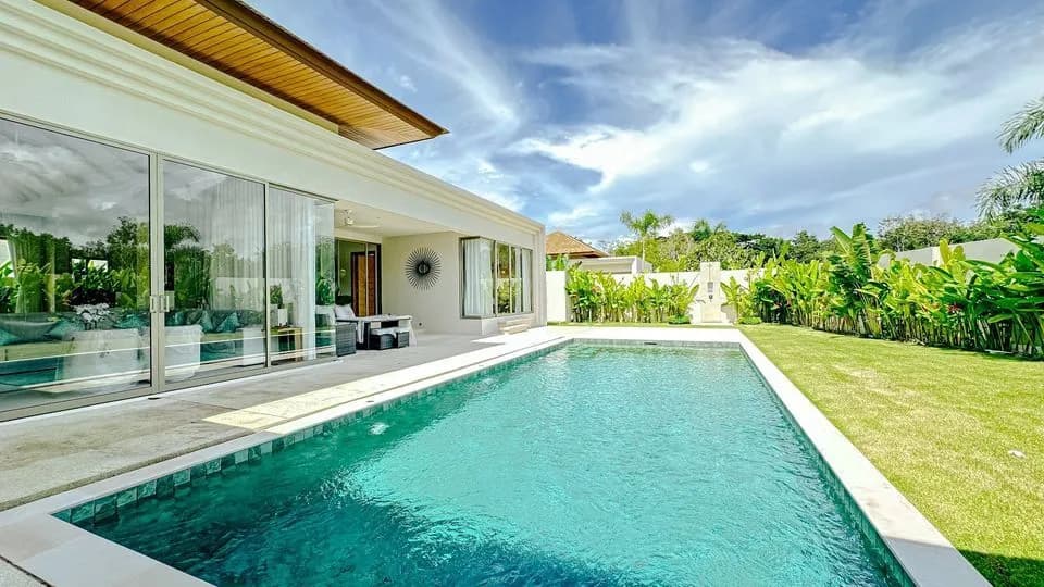 Trichada Villa – 4 chambres avec piscine privée à louer à Choeng Thale — Miniature 19