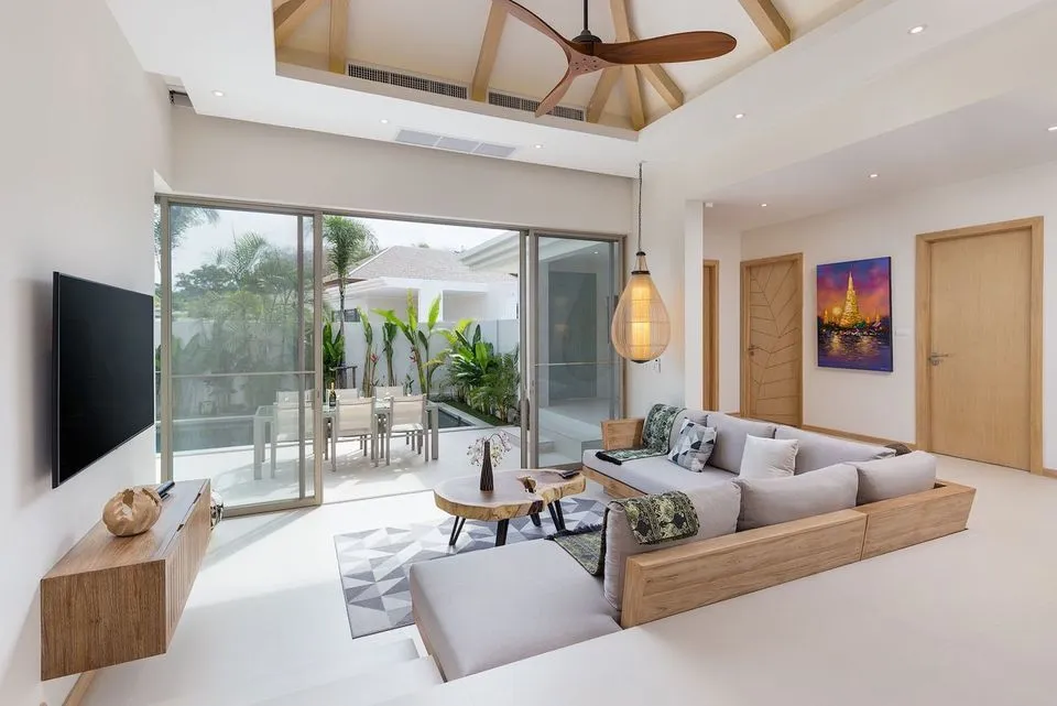 Trichada Villa – 3 chambres avec piscine privée à louer à Choeng Thale — Photo 1