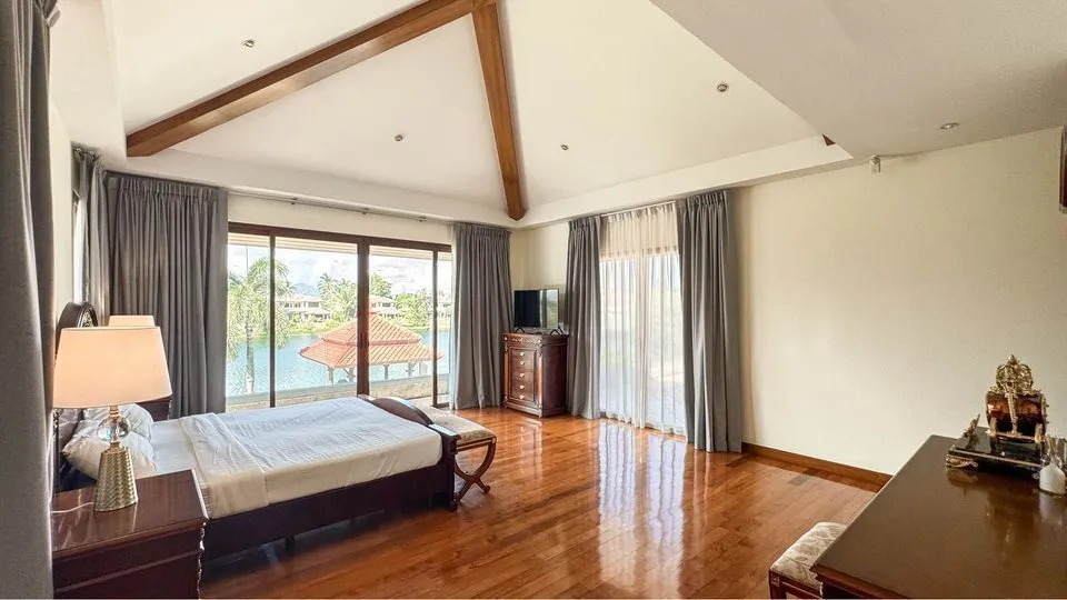 Laguna vue lac – 4 chambres avec piscine privée à louer à Choeng Thale — Miniature 3