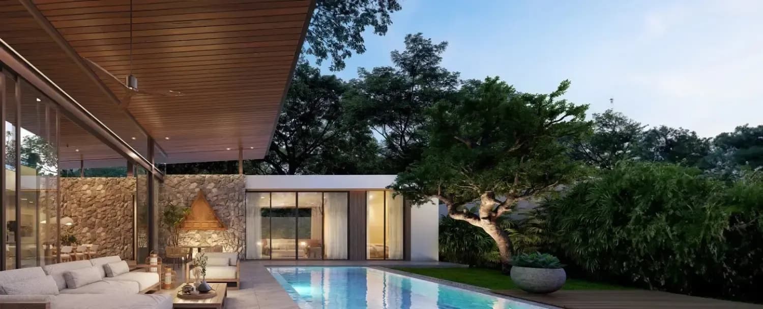 Mono Champaca Villas, Phuket : villas avec piscine exclusives à vendre dans un emplacement de choix — Photo 1