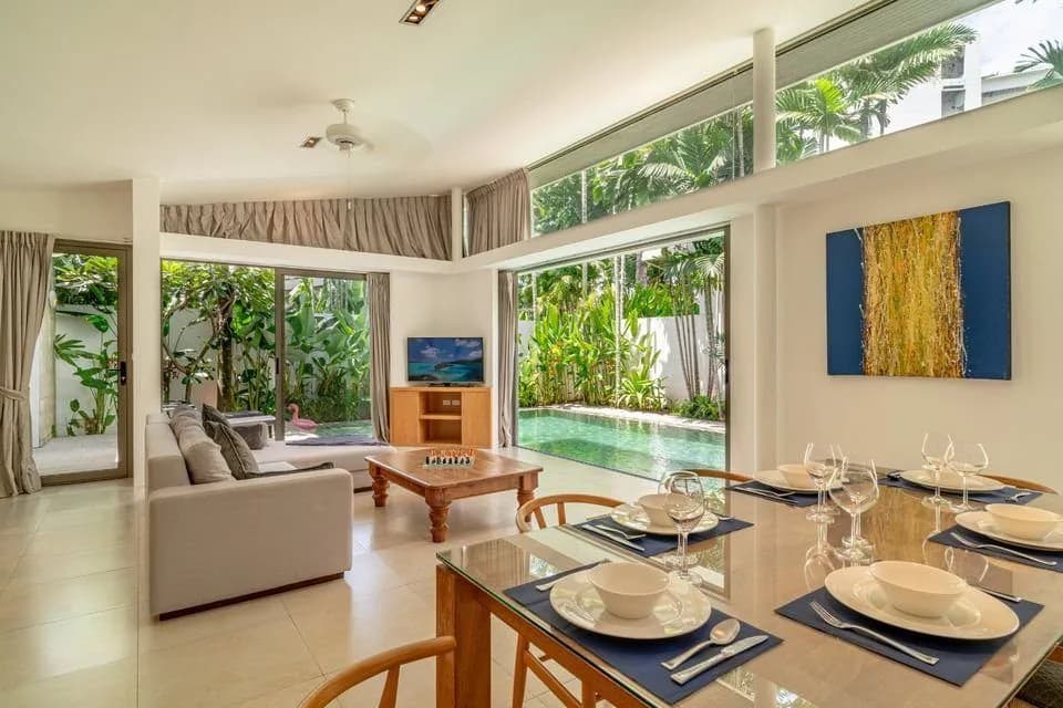 Luxueuse villa avec piscine 3 chambres à Bang Tao, Phuket – Emplacement de choix près du golf de Laguna — Miniature 12