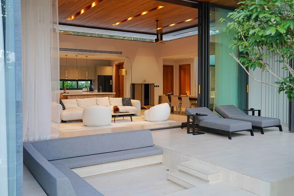 Luxueuse villa de designer 4 chambres avec mobilier haut de gamme à Botanica Foresta — Photo 1