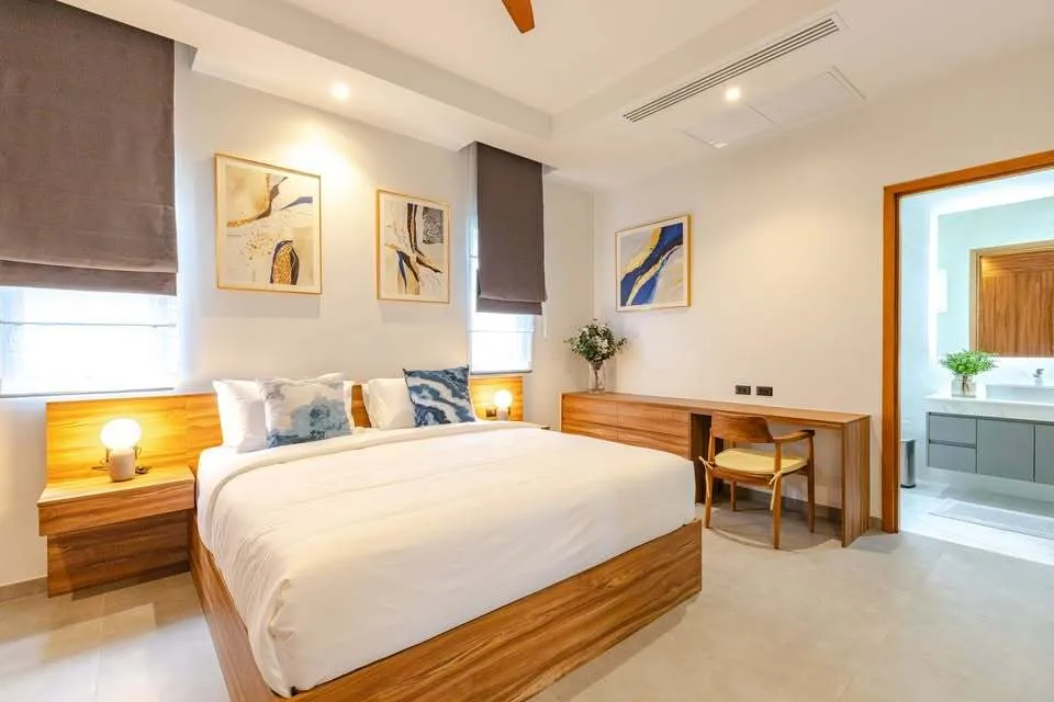 Villa neuve avec piscine 3 chambres à Choeng Thale – L'art de vivre moderne réinventé — Miniature 17