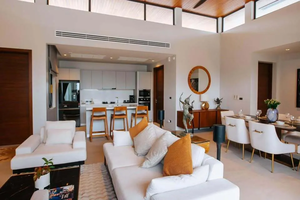 Villa de luxe avec piscine de style loft moderne à louer à Cherngtalay, Phuket — Miniature 5