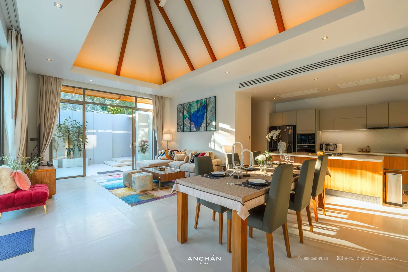 Élégante villa avec piscine 2 chambres à louer à Anchan Flora – Art de vivre luxueux à Phuket — Miniature 6