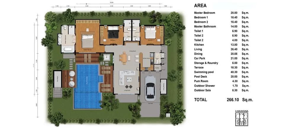 Villa à louer dans le secteur de Tanode, Cherng Talay, Phuket | SC10042551 — Miniature 23