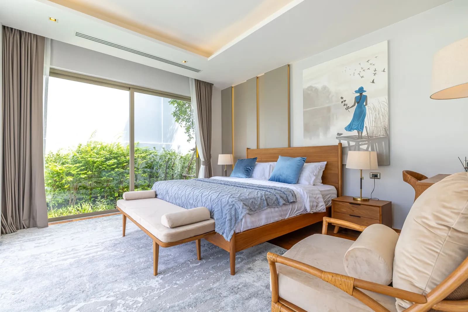 Villa privée neuve avec piscine 4 chambres à louer à Botanica Foresta, Phuket — Miniature 22