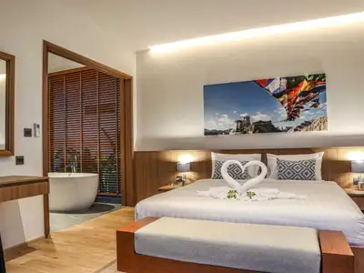 Belle villa avec piscine 2 chambres à louer à Choeng Thale