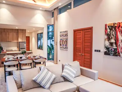 Belle villa avec piscine 2 chambres à louer à Choeng Thale