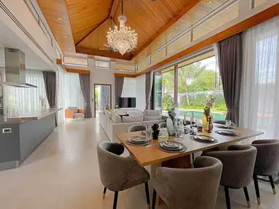 Superbe villa 4 chambres avec piscine privée à Bang Tao Beach