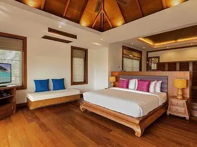 Grande villa de luxe vue mer 5 chambres avec piscine privée à louer à Surin Beach
