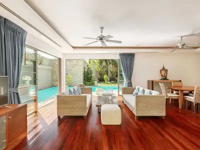 Villa moderne tropicale avec piscine 3 chambres à louer à Bang Tao